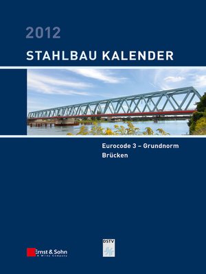 cover image of Stahlbau-Kalender 2012